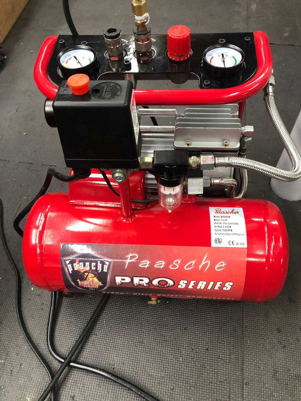 Paassche - D850R airbrush compressor