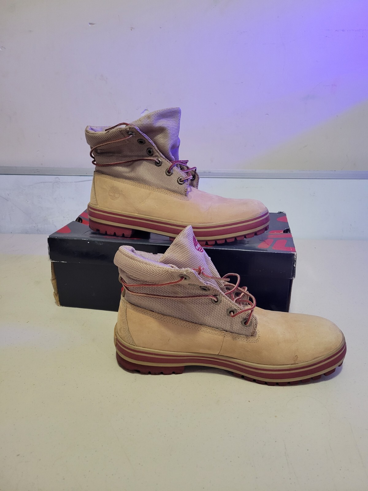 Timberland Boots Rare Rolldown Boots Early 2000s Brown Mens Timberland Boots Rare Rolldown Boots Early 2000s Brown Mens