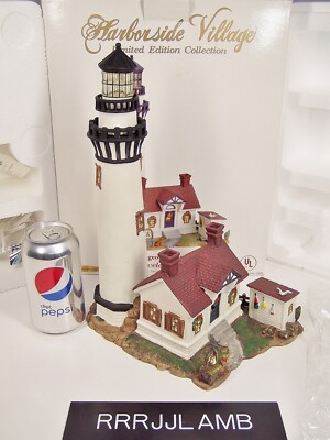 Harborside Village Limited Edition Lighted PIGEON POINT CA LIGHTHOUSE 13'' Tall