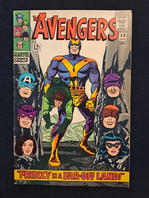Avengers 30 Marvel Comics 1966 Goliath 