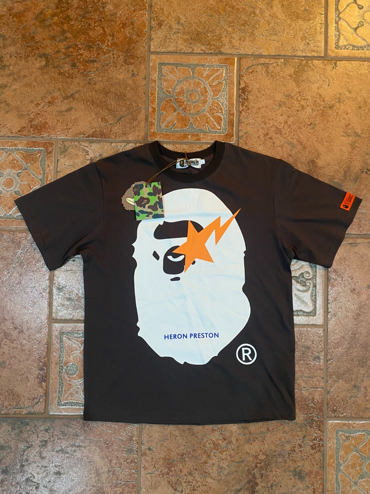 BAPE x Heron Preston Tee | eBay BAPE x Heron Preston Tee | eBay
