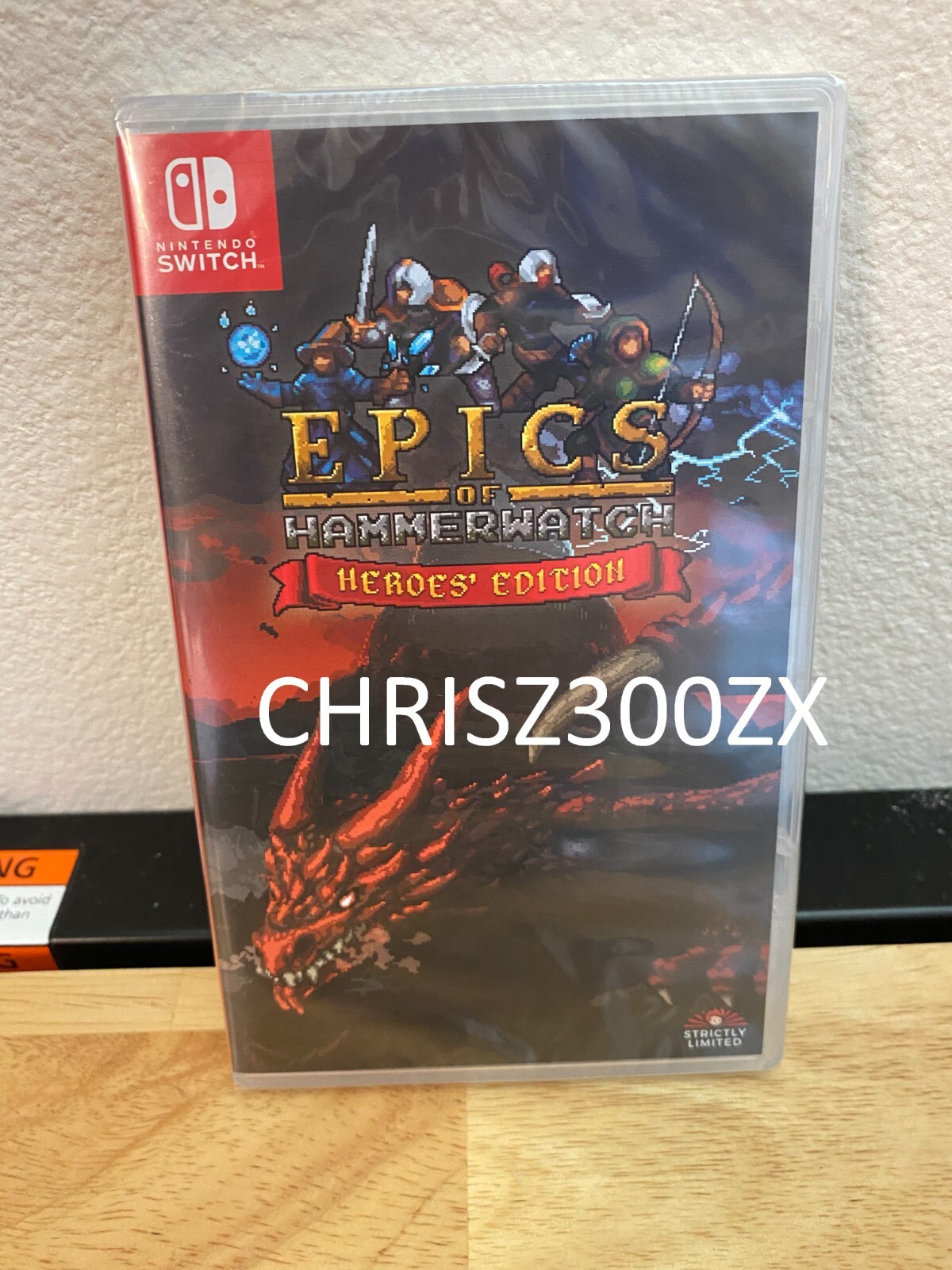 EPICS OF HAMMERWATCH HEROES EDITION Nintendo Switch Region