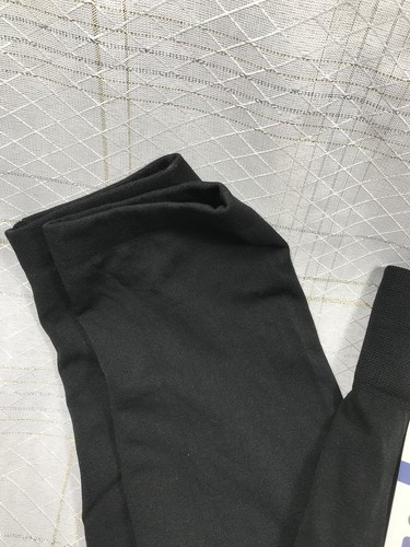 First Kick Women’s Maternity Original Fleece Lined Cozy Leggings One Size Black