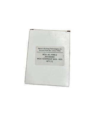 Siemens FWB-2 Fire Alarm Weatherproof Box