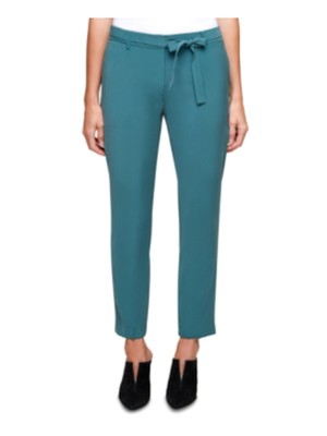 

Женские зеленые прямые брюки с поясом DKNY, размер, Зеленый, UF0PD401