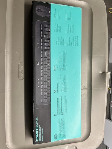 Logitech MK545 Advanced Wireless Keyboard Mouse Combo Sealed