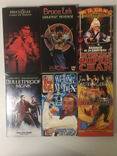 26 Karate Kung Fu Martial Arts Action Movie VHS Lot/Bundle (Wu Tang, Jet Li,etc)