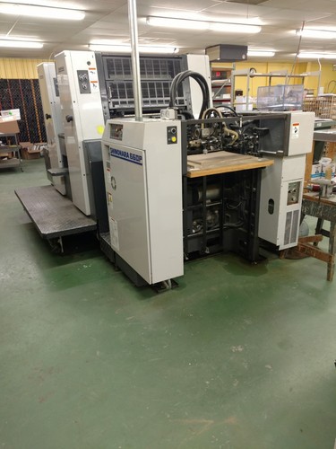 1998/99 Shinohara 66-2-P Two Color Perfector Offset Printing Press