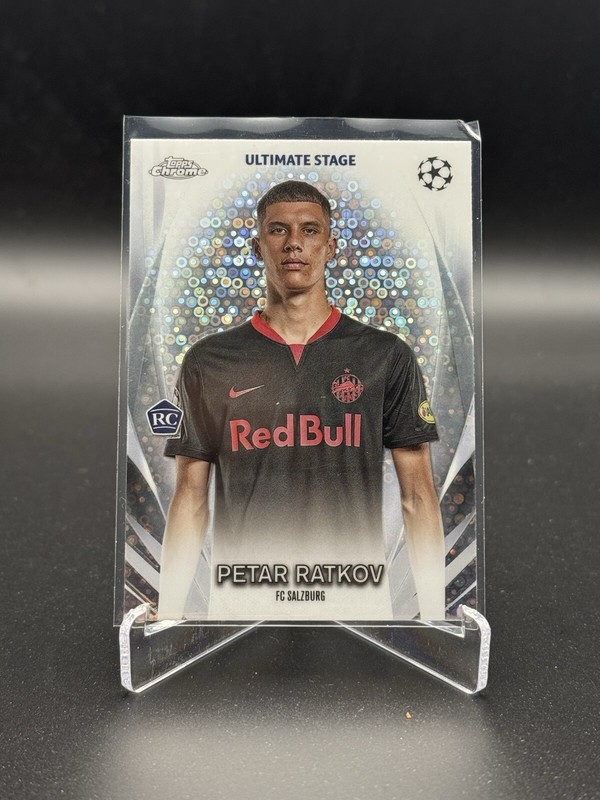 Topps Ucc Chrome 23/24 - Petar Ratkov Rc - Ultimate Stage