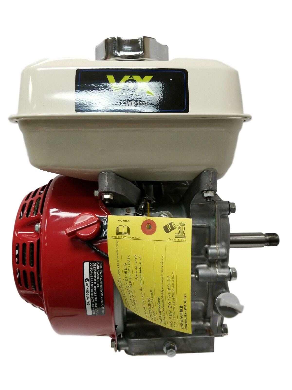 4.8HP GX160 Honda GX160-WKT2 - Externally Threaded Shaft For Water/Trash Pumps