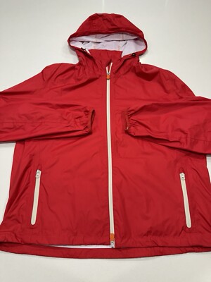Save The Duck Men s Ultra Light Rain Jacket In Red Size XL MSRP $178