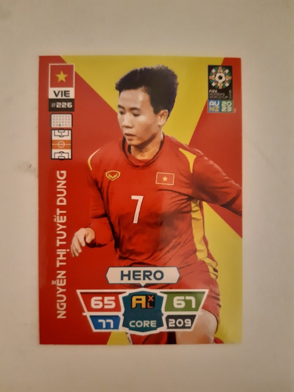 Trading Card Fifa Women'S World Cup#226 Nguyen Thi Tuyet Dung