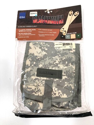 BLACKHAWK! S.T.R.I.K.E. 38CL76AU 200 ROUND SAW AMMO POUCH WITH SPEED CLIPS ARPAT