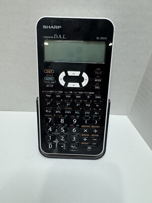 Sharp EL-531XH Scientific Calculator Advanced D.A.L. In Good Condition
