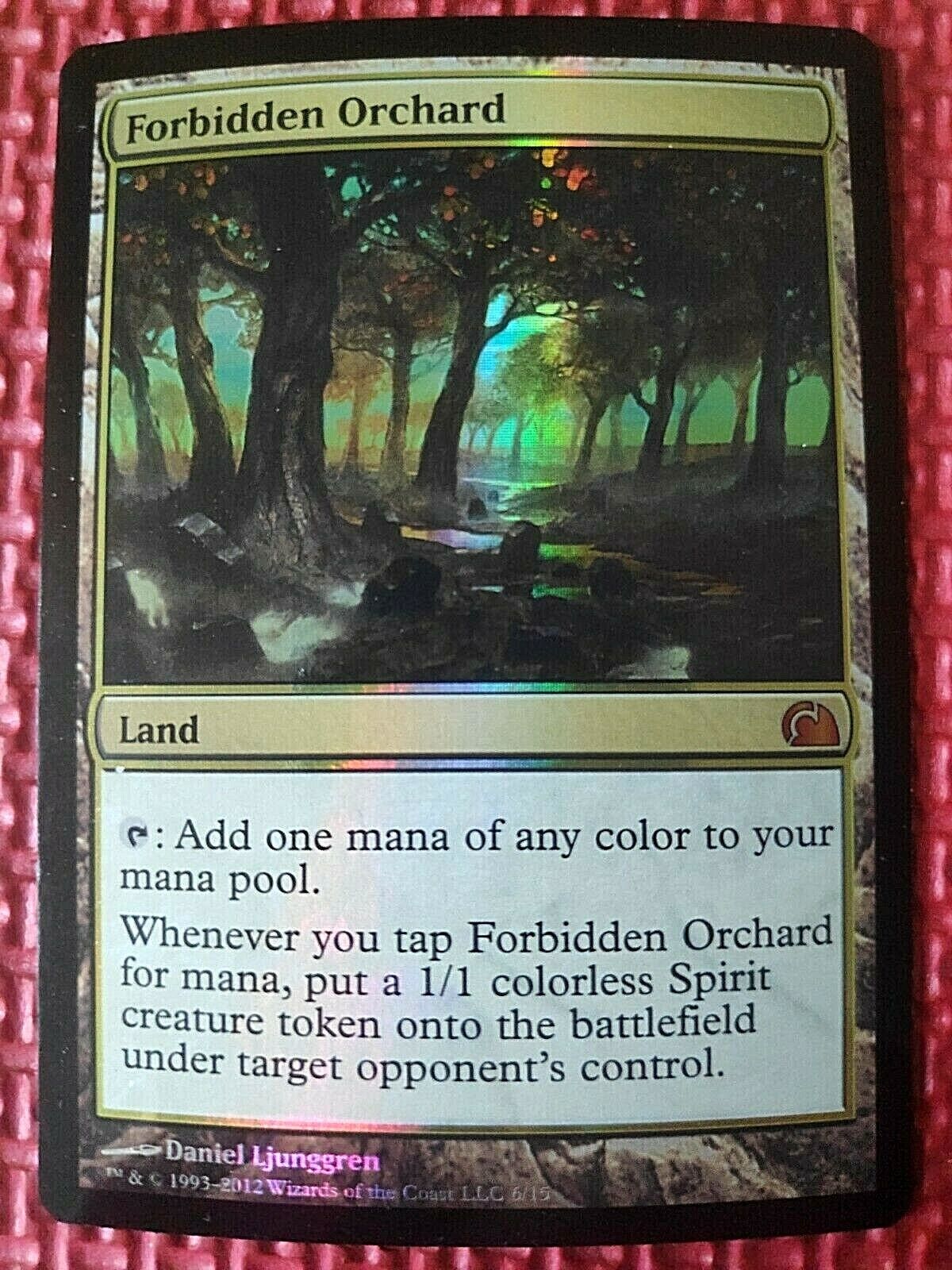 MtG Foil FORBIDDEN ORCHARD 5/15 From the Vault: Realms FTV MtG Foil FORBIDDEN ORCHARD 5/15 From the Vault: Realms FTV