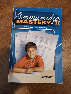 Abeka 5th grade Penmanship Mastery II 4th Edition (2020) - A Beka Book