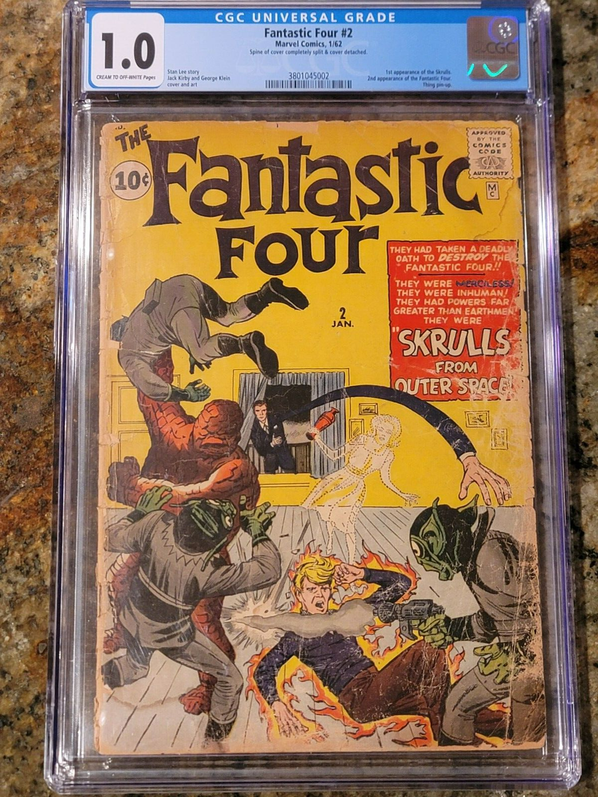 アメコミリーフ Fantastic Four #62 CGC 3.5 アメコミリーフ Fantastic Four #62 CGC 3.5 Fantastic Four #62