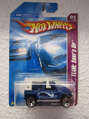 2008 TEAM: SURF'S UP Hot Wheels HUMMER H3T CONCEPT #117 (M)