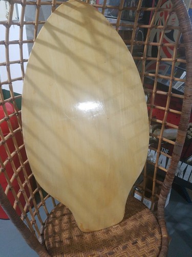 2007 SKIM LIZARD WOOD WAKE BOOGIE BOARD HAWAIIAN FLORAL 35x20