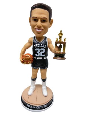 Rollin Cutter Milan High School Limited Edition - Hoosiers Movie Bobblehead