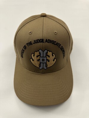 The Corps Office of The Judge Advocate  Logo Beige Baseball Cap Hat One Size