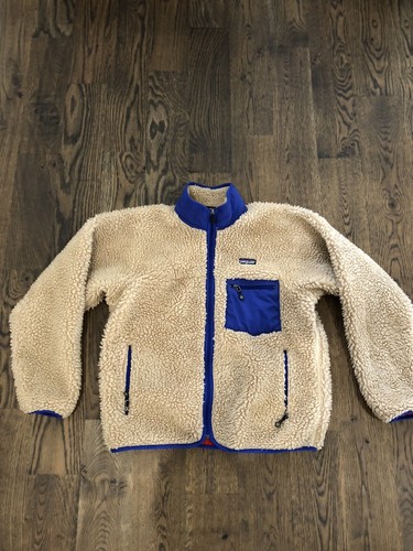 Patagonia Retro X Deep Pile Fleece Jacket Oatmeal Medium