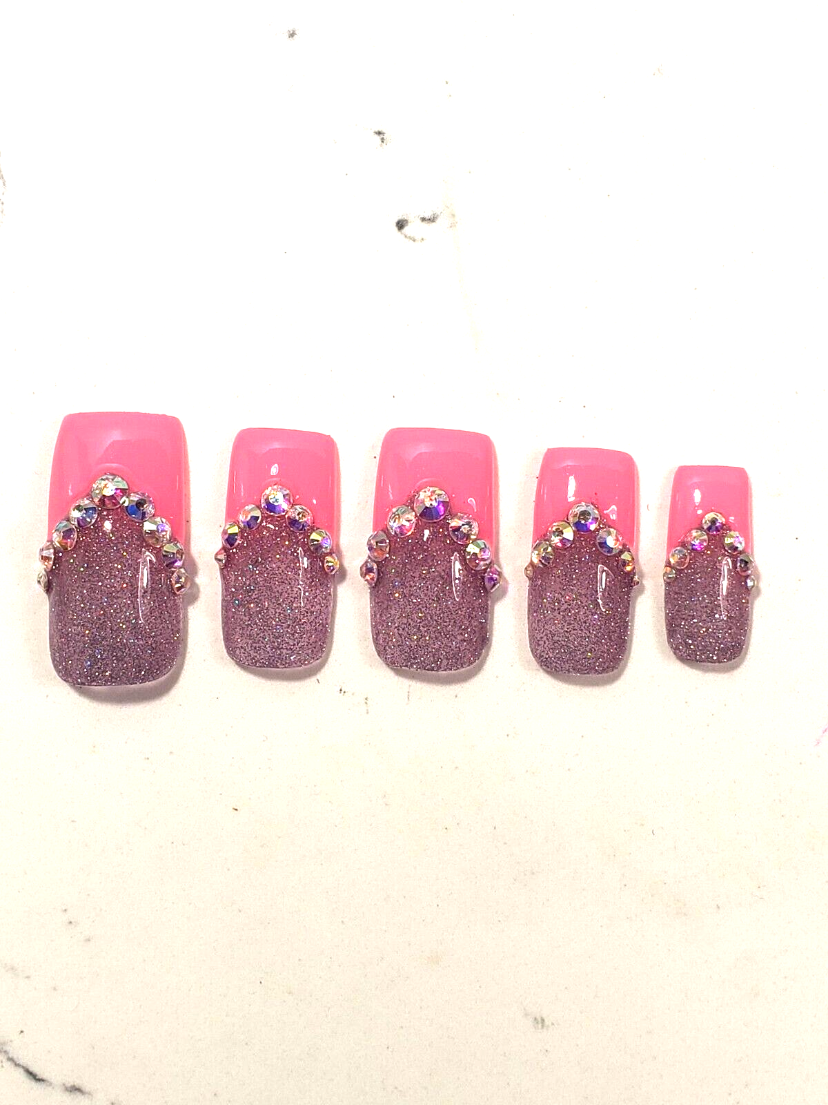 On Nails Handmade 10 Pc Set Medium