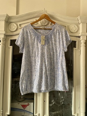 TARGET Short Sleeve Bubble Hem Tee Top New Bnwt Ladies Size 20 Womens