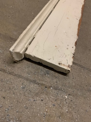 Vintage Primitive Wooden Decorative Architectural Salvage House Mantle #6