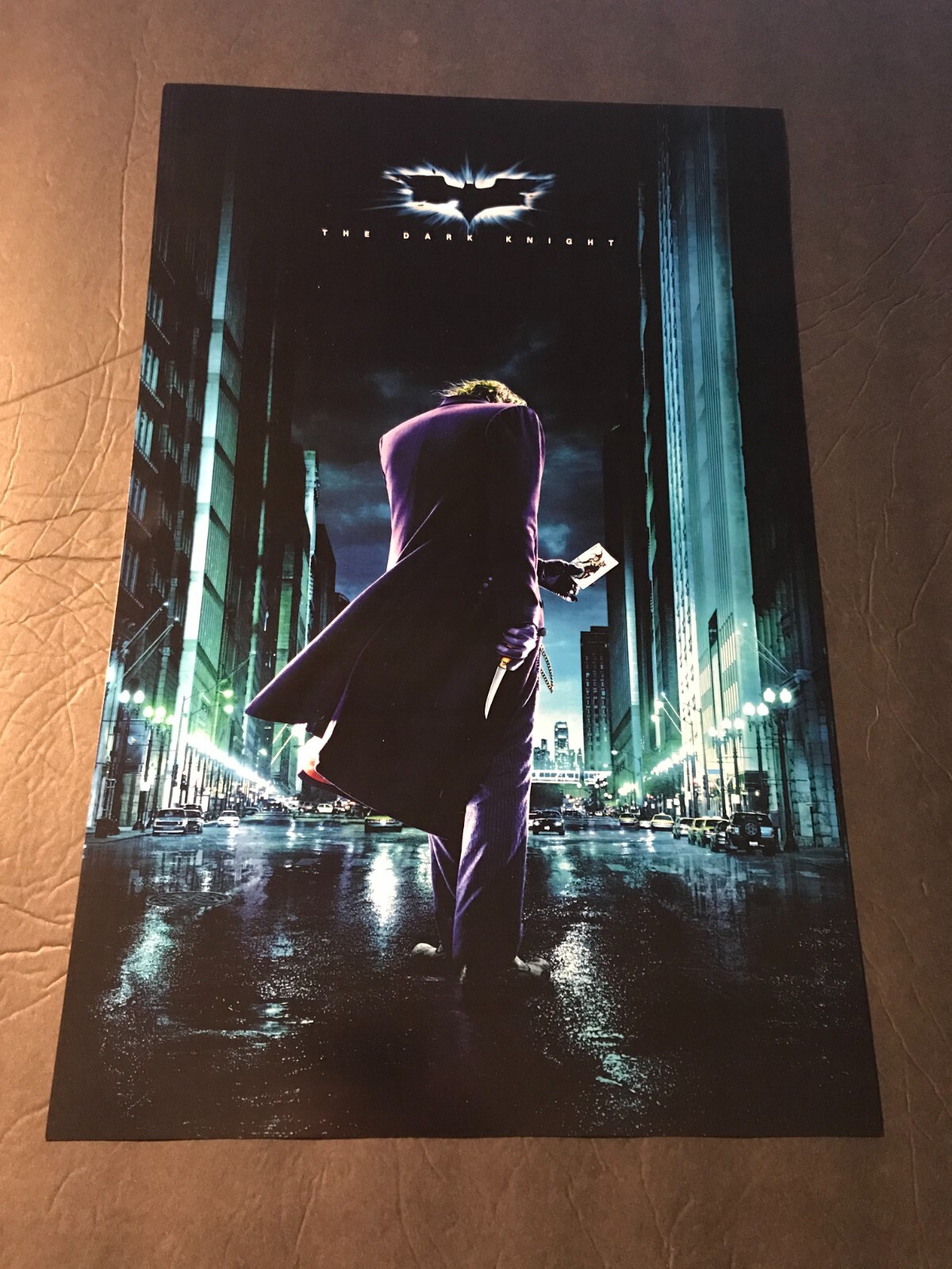 11x17 Heath Ledger Joker Batman Dc