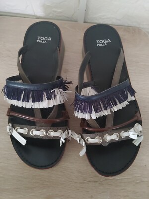 Toga Pulla Sandals Multicolor Size 39 US 8.5-9