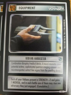 Star Trek CCG Voyager SINGLES 2nd TIER Select Choose NrMint-MINT