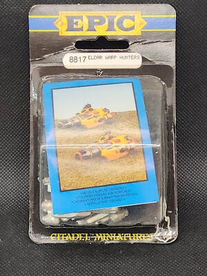1994 Epic Games Workshop Citadel Miniatures Eldar Warp Hunters NIB Pewter OOP 