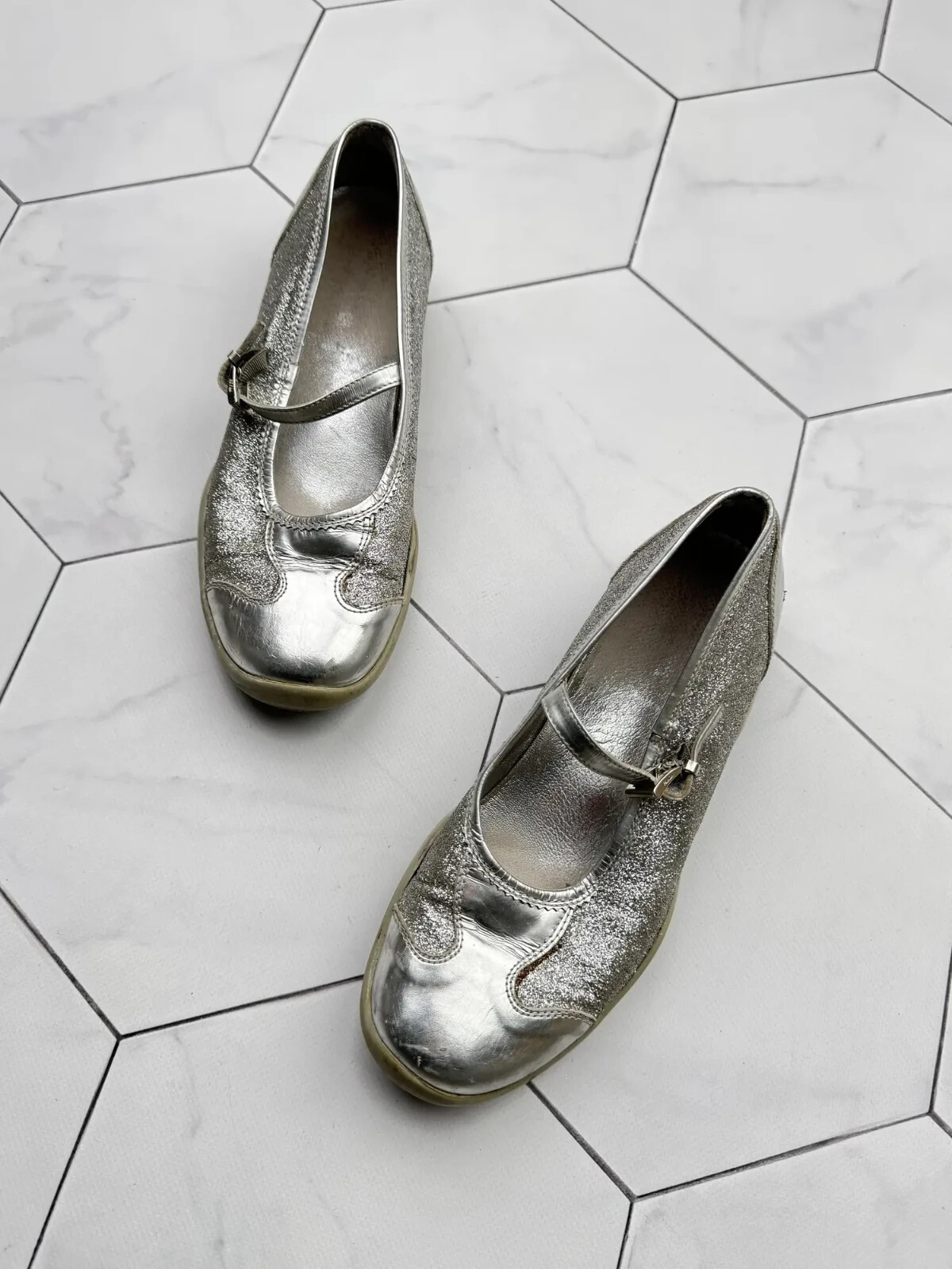 Prada パイソン ballerina flat shoes Honey Printed leather ballerinas | PRADA