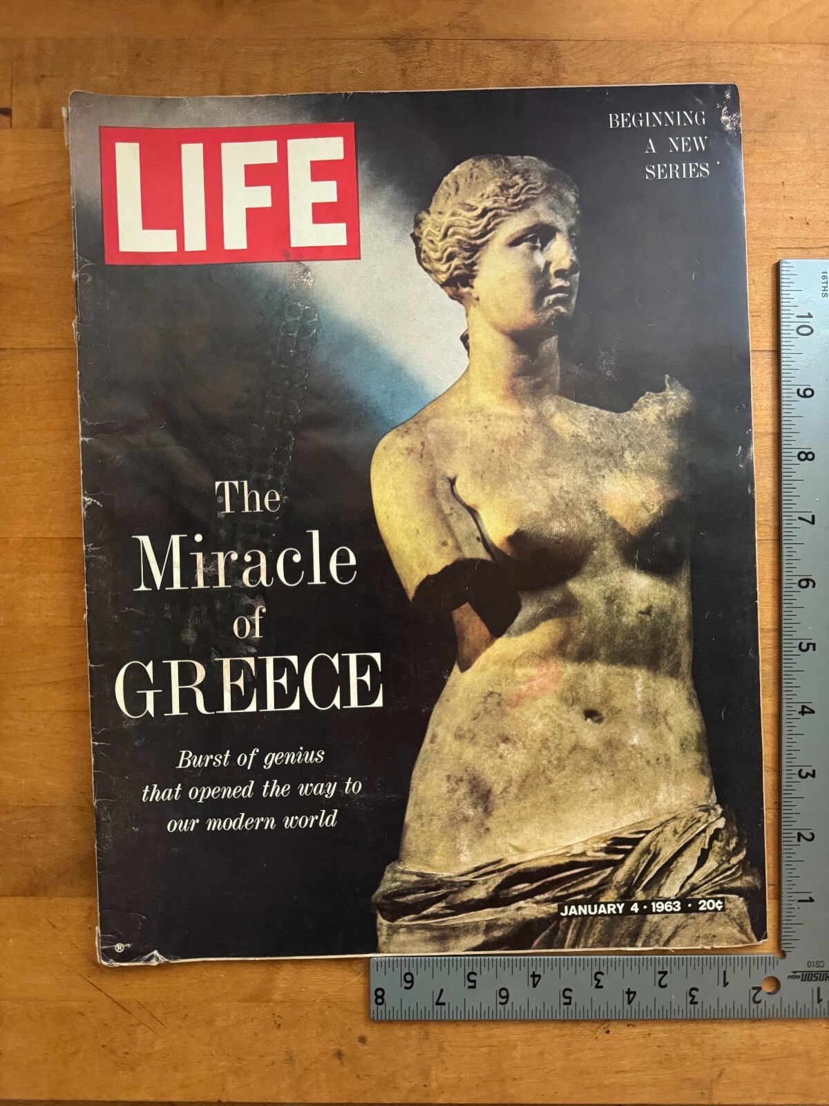 Life Magazine January 4 1963 Ancient Greece, Mona Lisa, Bay of Pigs Prisoners