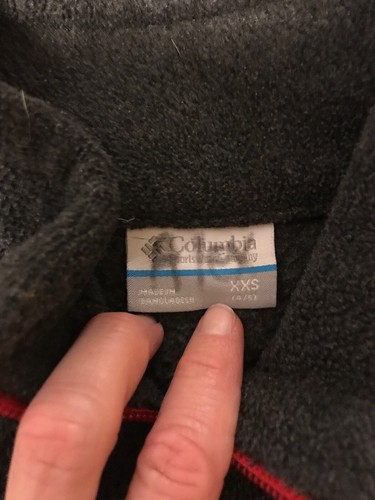 Columbia Full-Zip Red Fleece Jacket Boys size XXS (4/5)