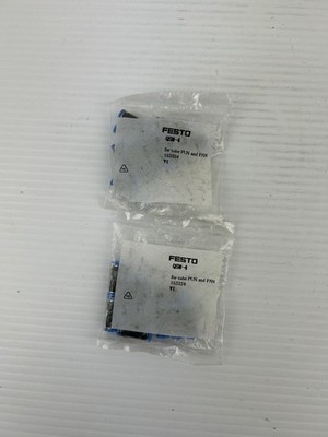 Festo QSM-4 Push In Connector 153324 - Lot of 20