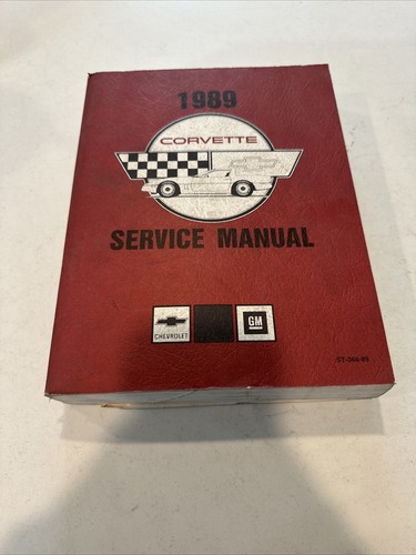 1989年　シボレーコルベット　 オーナーズマニュアル 1989年シボレーコルベット オーナーズマニュアル