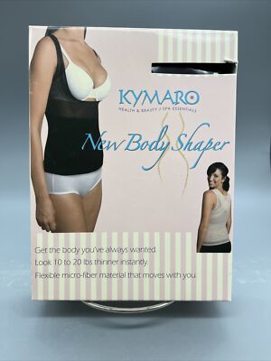 Kymaro Health & Beauty Spa Essentials New Body Shaper XL Black Top NEW