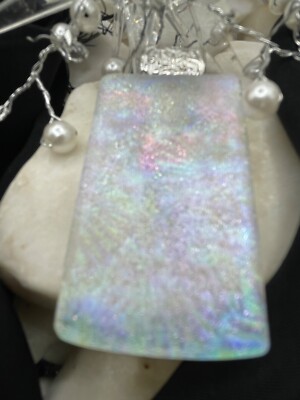 Handmade Dichroic Glass Pendant - LOVE THAT GLASS-Newest glass