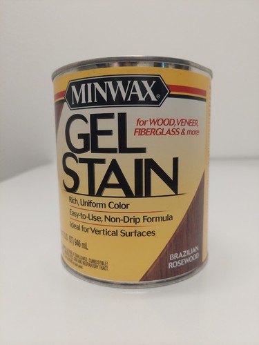 Minwax Gel Stain, Brazilian Rosewood, 1 Quart