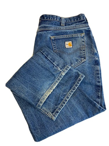 専用MADE IN USA Sears Carhartt 青チェックL Carhartt CAT2 FR Flame RESISTANT 294-80 Large Light BLUE LS