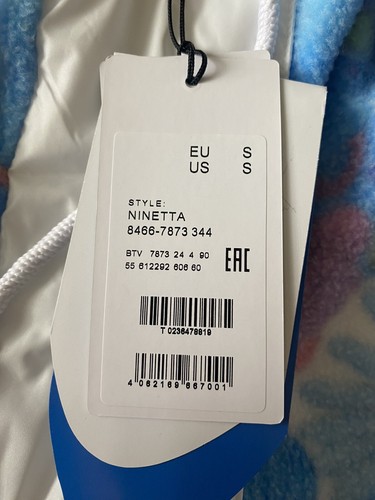 Pre-owned Love Shack Fancy Womens Bogner Fire + Ice Ninetta Jacket Size S In Multicolor