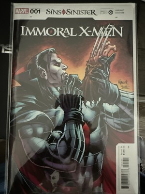 IMMORAL X-MEN #1 TODD NAUCK 1:25 Ratio Variant
