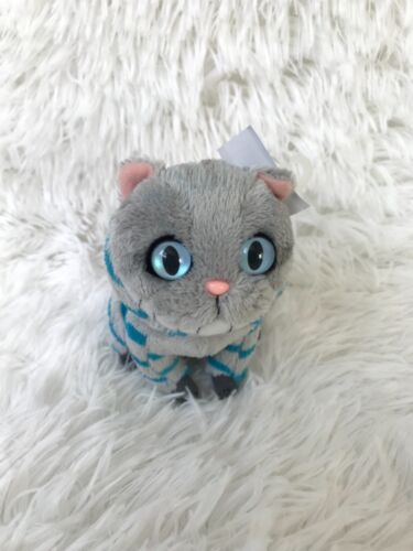 Disney Alice Through The Looking Glass Cheshire Cat Plush keychain 5”