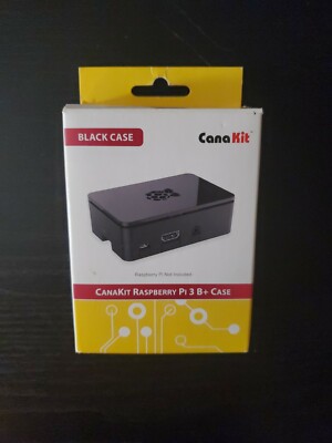 CanaKit - Premium Case for Raspberry Pi B+ Case - Black NEW