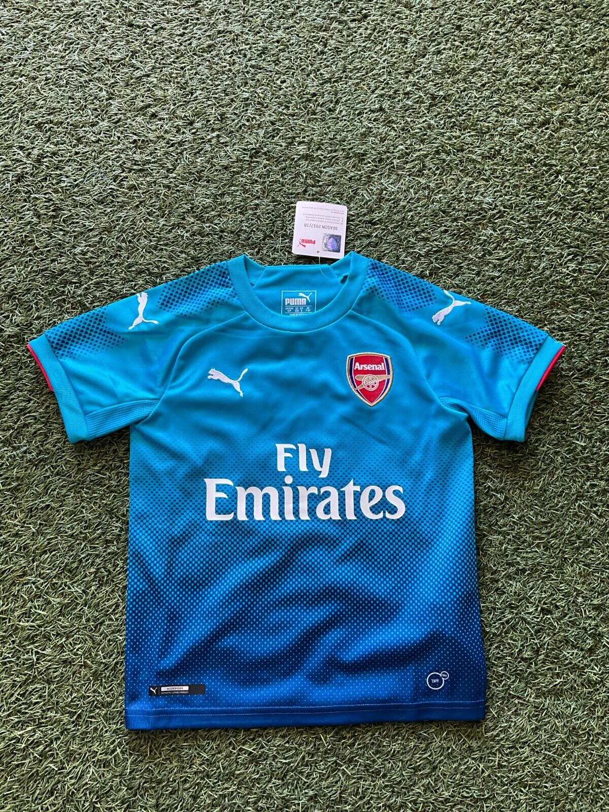 Puma Kids Youth Arsenal Away Jersey 17/18 - Blue | eBay Puma Kids Youth Arsenal Away Jersey 17/18 - Blue | eBay