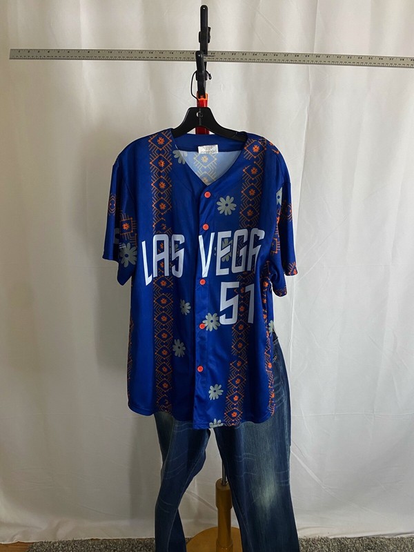 LAS VEGAS 51s ベースボールシャツ XL ラスベガスフィフティワンズ Las Vegas 51 Aviators Baseball Promo Jersey Shirt XL Extra Large