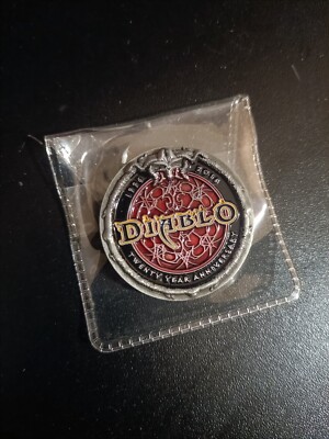 Blizzcon 2016 Diablo 3 20 Year Anniversary Coin