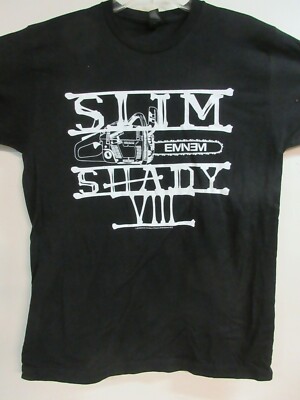 EMINEM OFFICIAL MERCH 2015 SLIM SHADY VIII BAND CONCERT MUSIC T-SHIRT 2XL / XXL